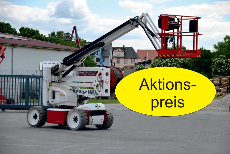 Niftylift HR 15 NE - Gelenk-Teleskop-Arbeitsbühne, Bj. 2008